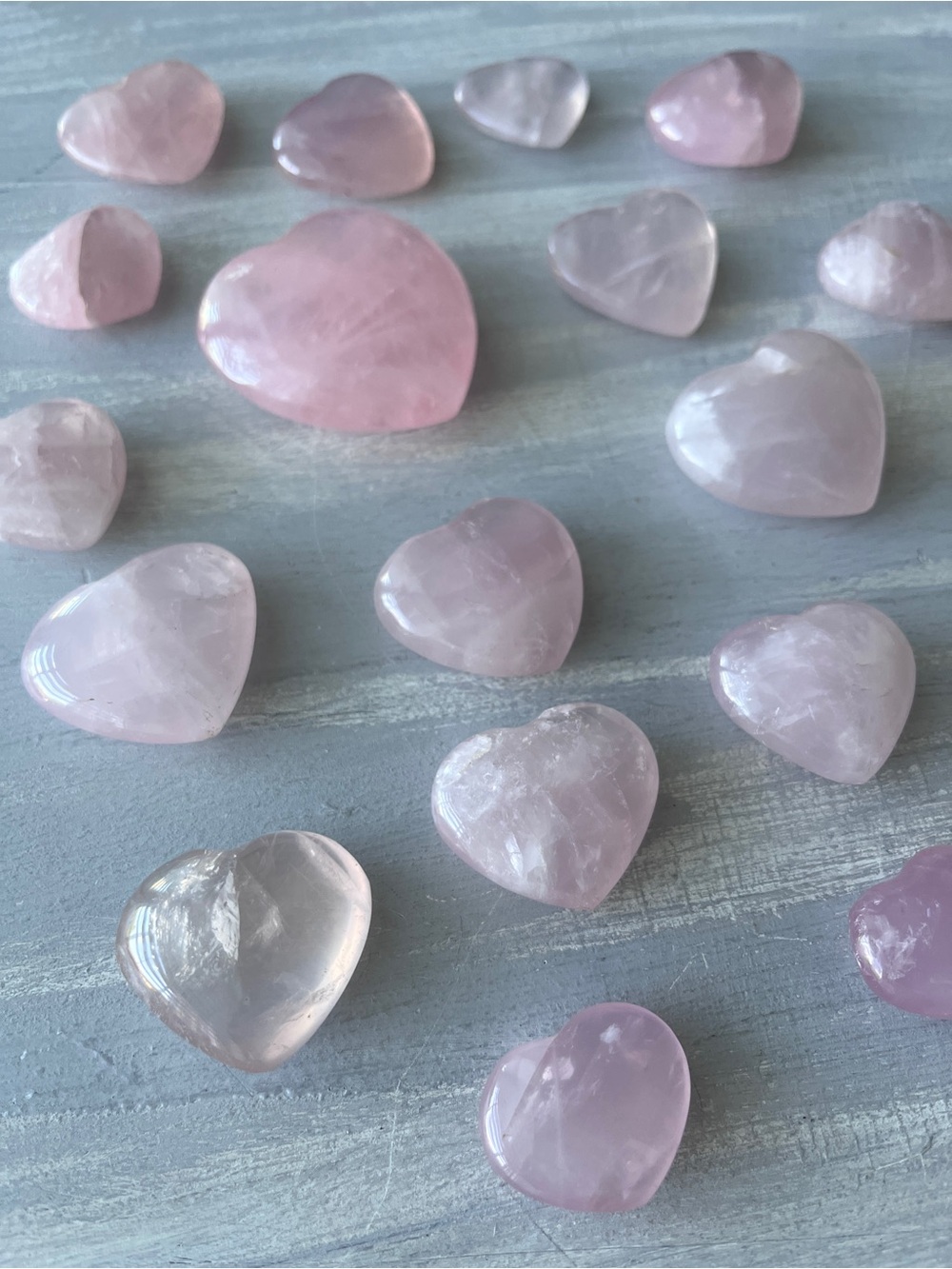Rose quartz heart - Picture 3 of 5